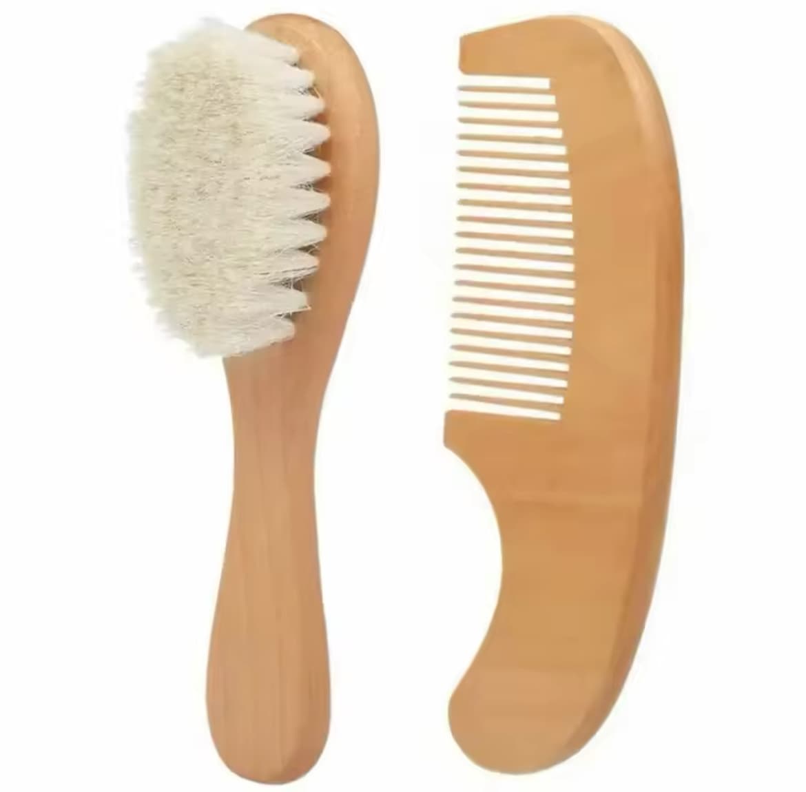 Baby comb and brush set